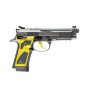 PISTOLET BERETTA 92X PERFORMANCE SPECIAL MAKE OR JAUNE Cal 9x19