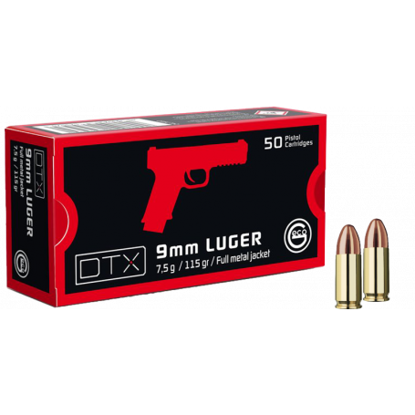 MUNITIONS GECO 9x19 DTX - 115 gr LES 1000