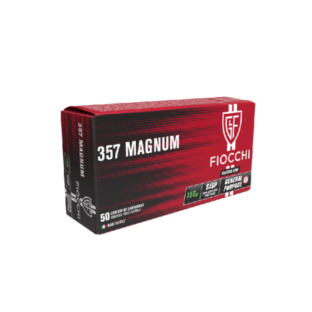 MUNITIONS FIOCCHI 357mag 158gr SISP - LES 500