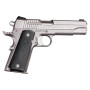 POIGNEE HOGUE 1911 Govt. Model: Cobblestone OverMolded Rubber Grip Panels with Palm Swells - Black