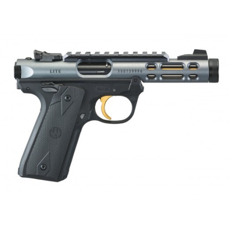 Ruger Mark IV 22/45 Lite Grey/gold Cal 22LR