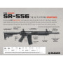 RUGER SR-556FB Black 16" A PISTON Cal 223Rem