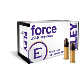 ELEY FORCE 42gr Cal 22 lr LES 350