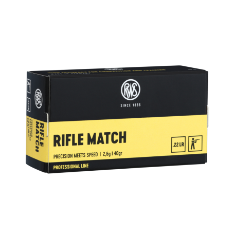 500 MUNITIONS RWS RIFLE MATCH Cal 22 lr