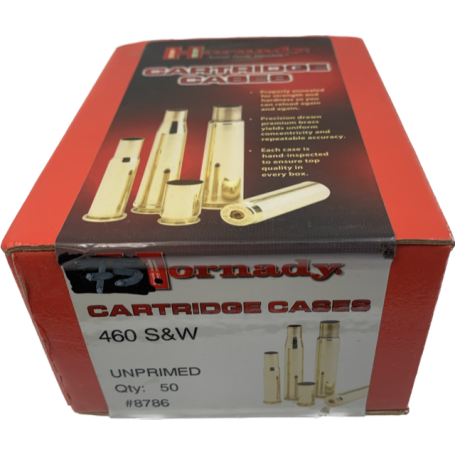 DOUILLES HORNADY 460 S&W LES 50 Cat B.