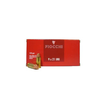 MUNITIONS FIOCCHI 9X21 123gr les 1000
