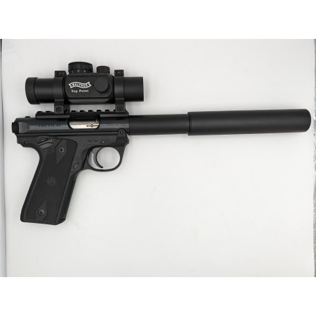 Pistolet RUGER MK IV 22/45 custom silence FMR.
